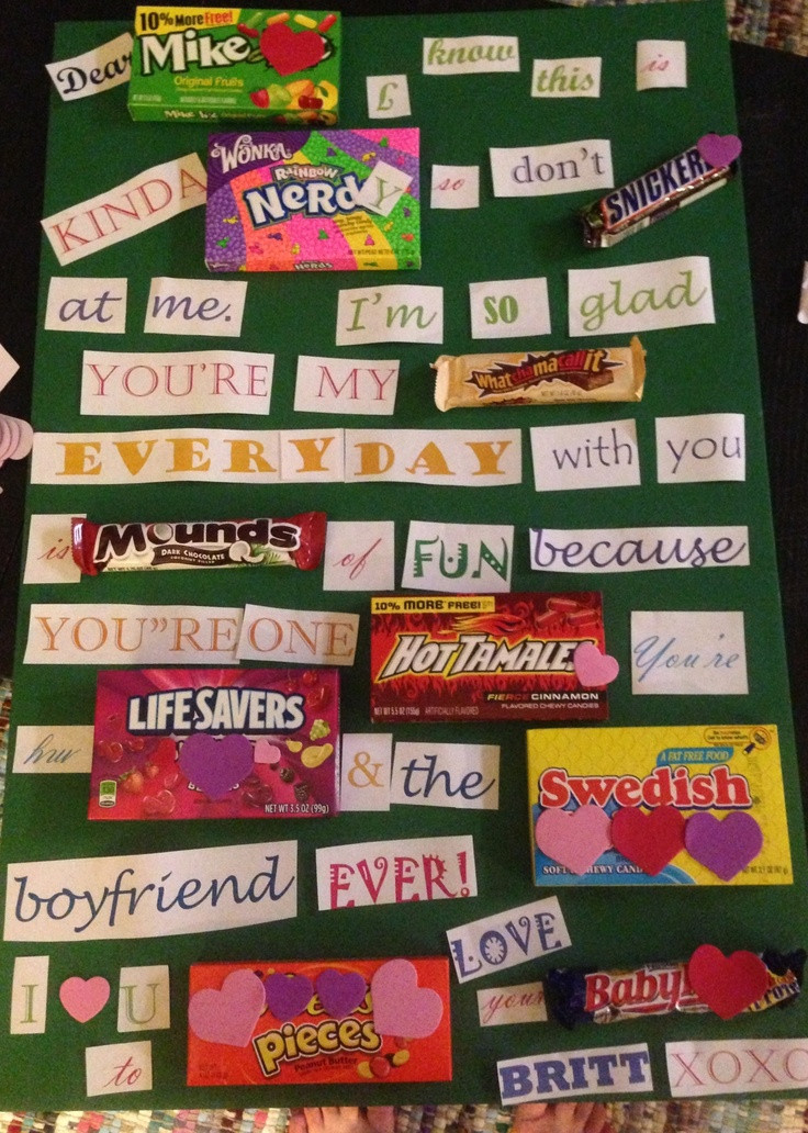 Valentines Day Card With Candy
 109 best images about Candy Cards on Pinterest