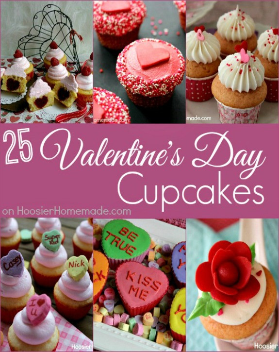 Valentines Day Cupcakes Recipes
 25 Cupcakes for Valentine s Day Hoosier Homemade