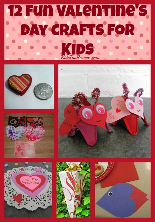 Valentines Day Kids Craft Ideas
 12 Fun Valentine s Day Craft and Fun Ideas For Kids The