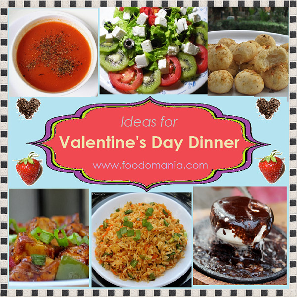Valentines Day Recipes Dinner
 Edible Entertainment February 2014