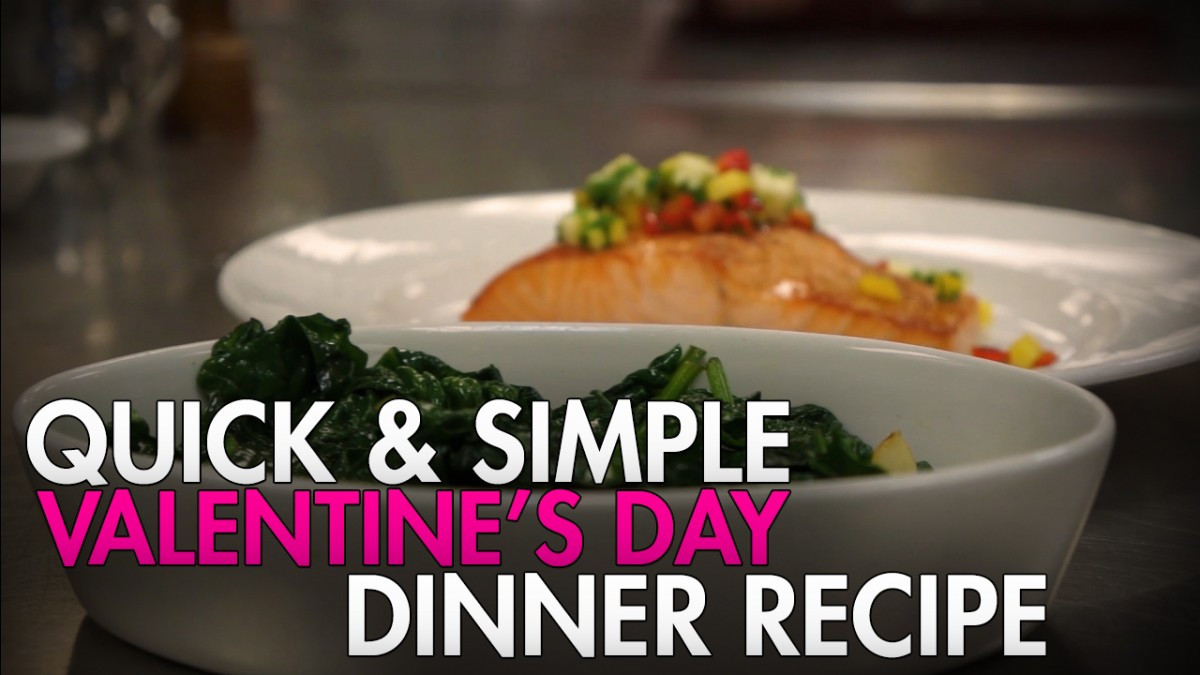 Valentines Day Recipes Dinner
 Valentine s Day Recipe Salmon Dinner Video AskMen