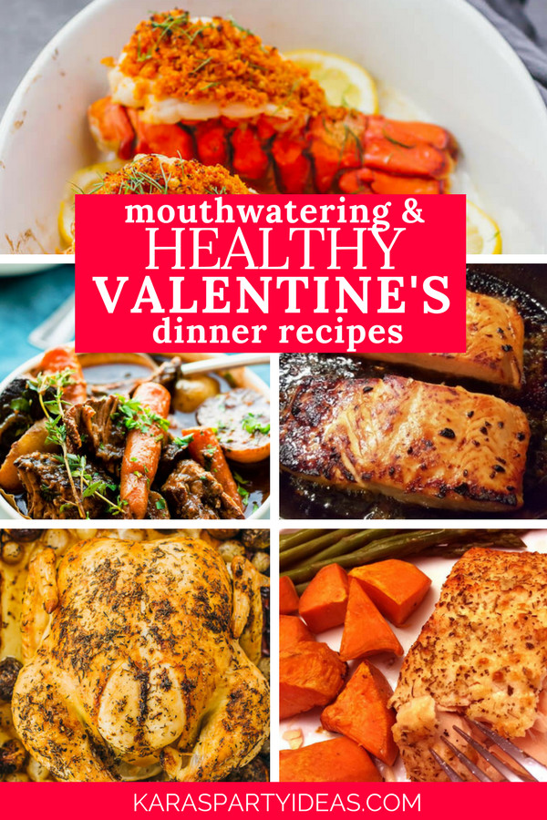 Valentines Day Recipes Dinner
 Kara s Party Ideas Mouthwatering & Healthy Valentine s