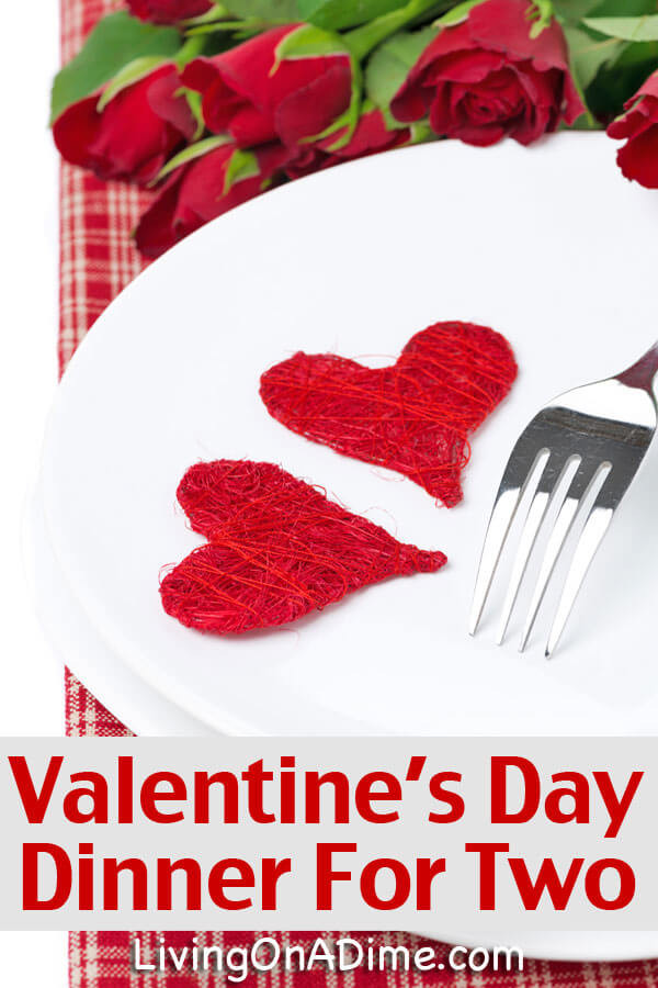 Valentines Day Recipes Dinner
 Valentine s Day Dinner For Two Easy Menu And Recipes