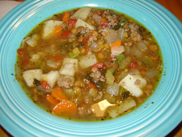 Vegetable Beef Soup With Ground Beef
 Hearty Ground Beef Ve able Soup Recipe Food