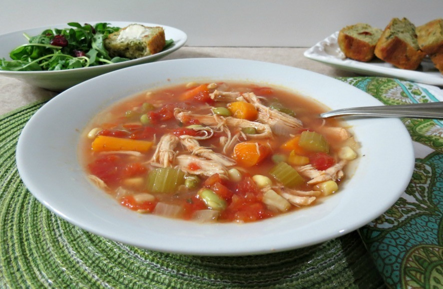Vegetable Soup With Chicken Broth Recipe
 Chicken Ve able Soup Weekly Recap