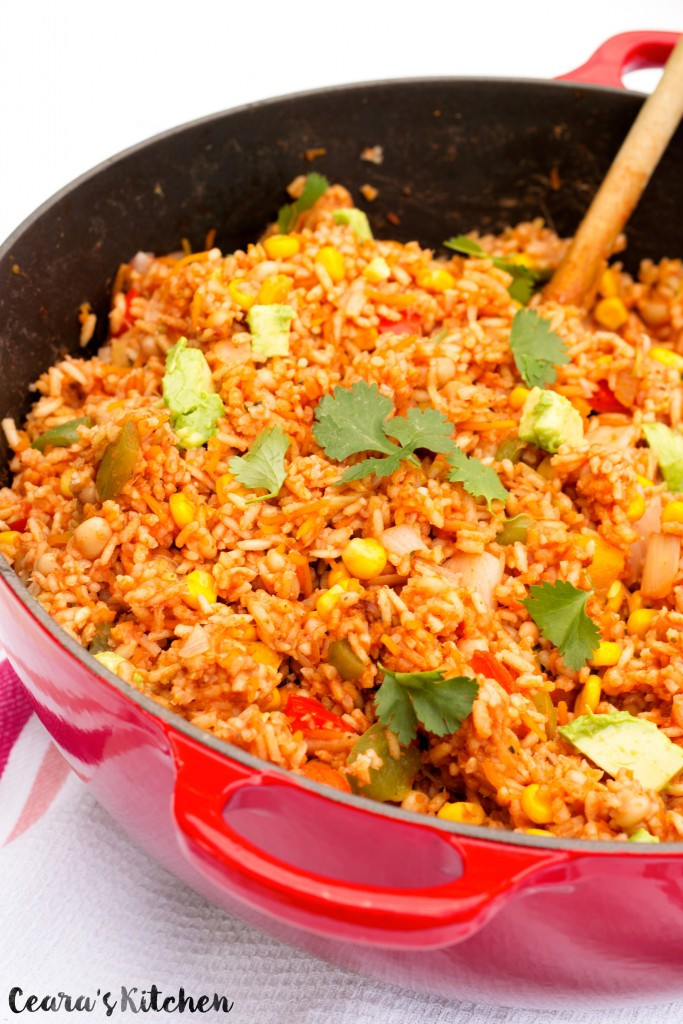 Vegetarian Mexican Rice Recipe
 Easy e Pot Mexican Rice Vegan Gluten Free