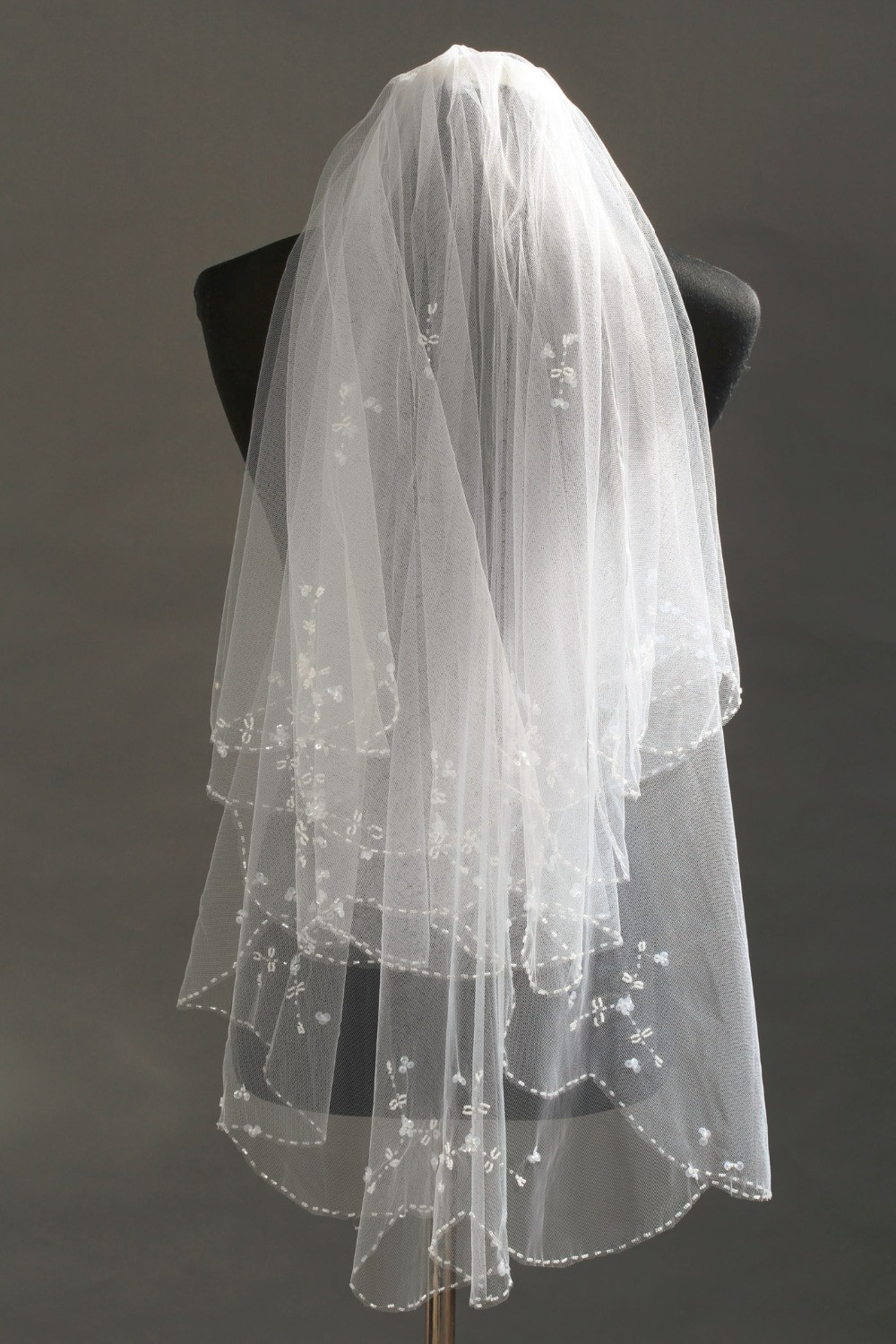 Wedding Veils Accessories
 Aliexpress Buy Short Bridal Veil Chic Elbow Veil