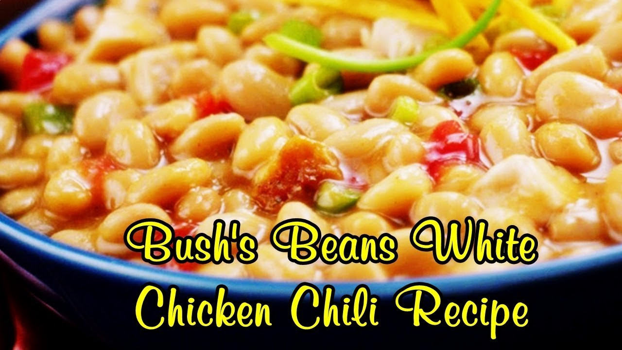 White Chili Bean Recipes
 Bush s Beans White Chicken Chili Recipe