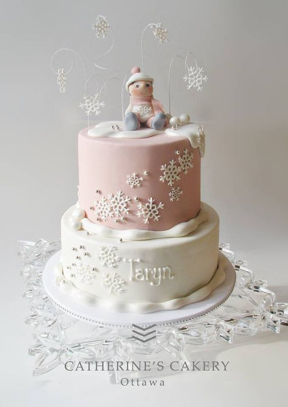 Winter Onederland Birthday Cake
 Winter e derland Cake ♡ Let Us Eat Cake