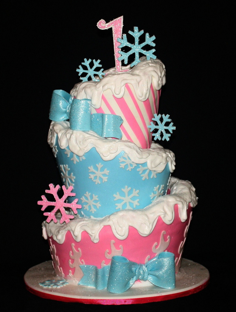 Winter Onederland Birthday Cake
 Winter ONE derland Themed UPDATE PIC OF CAKE BabyCenter