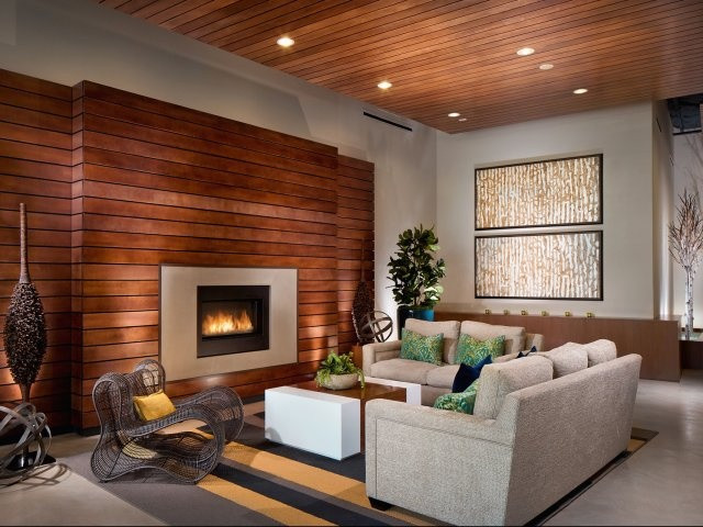 Wooden Wall Designs Living Room
 Wooden Walls For A Warm Look The Living Room