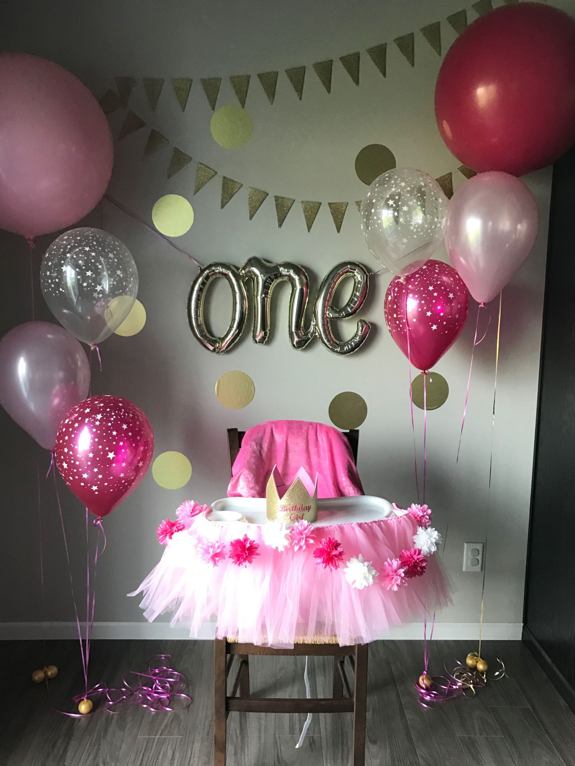 1 Year Old Baby Girl Party Ideas
 First birthday party … in 2019