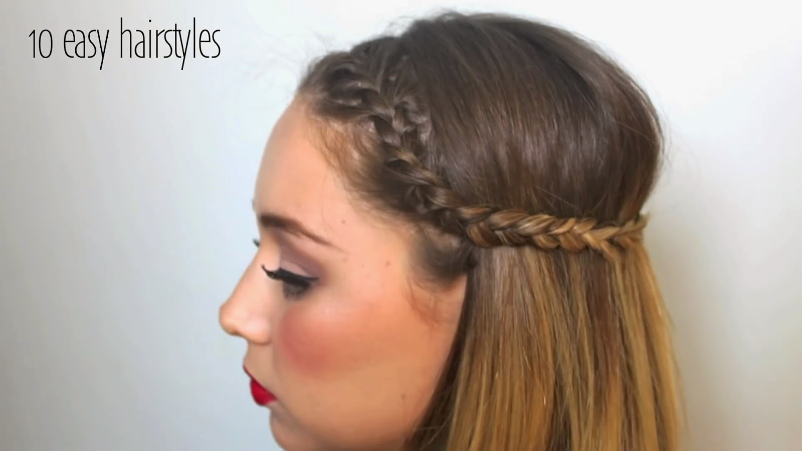 10 Easy Hairstyles
 StyleVia Top 10 Easy Hairstyles Can Set in 5 Minutes