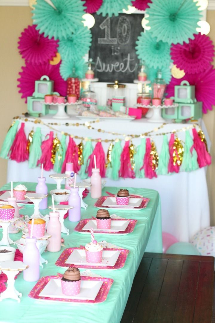10Th Birthday Gift Ideas For Girl
 Cupcake Wars Birthday Party