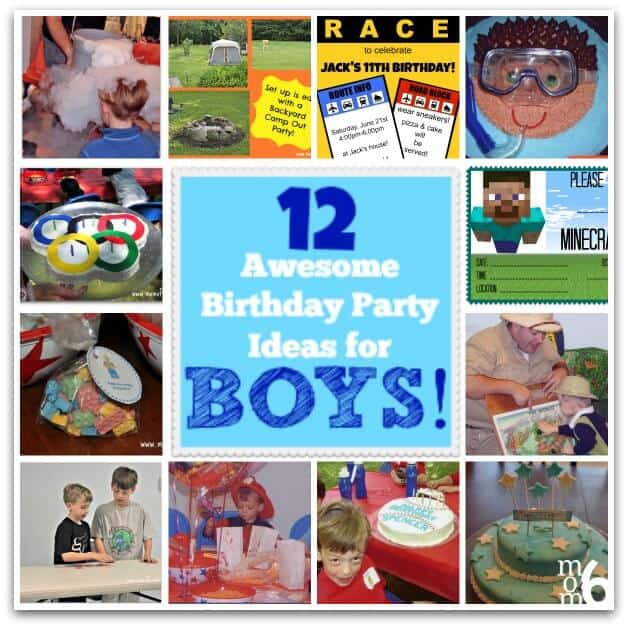12 Year Old Boy Birthday Party Ideas At Home
 12 Awesome Birthday Party Ideas for Boys Mom 6