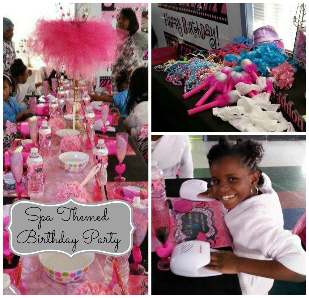 12 Yr Old Birthday Party Ideas Girl
 Girls Spa Birthday Party