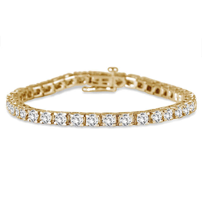 14k Gold Diamond Bracelet
 14k Gold 14k Gold 1 Carat Diamond Tennis Bracelet