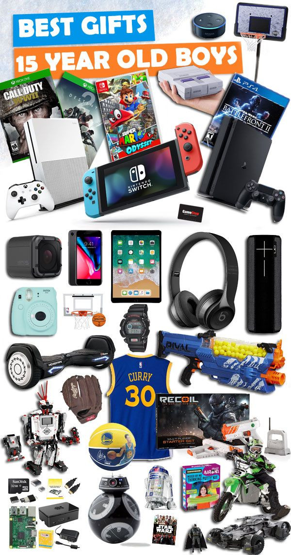 15 Year Old Birthday Gift Ideas
 Pin on Gifts For Teen Boys