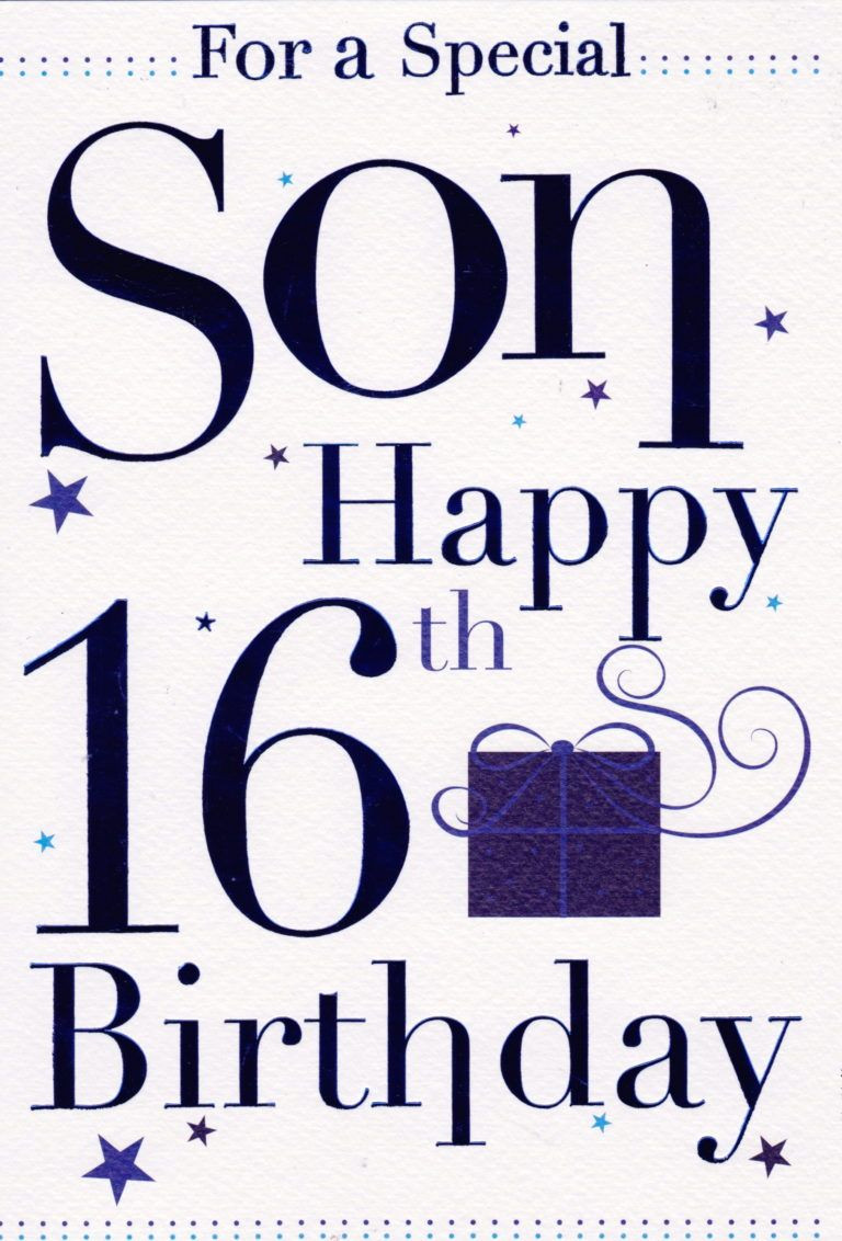 16Th Birthday Quotes For Son
 16th birthday wishes for son birthday