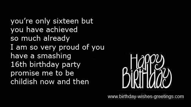 16Th Birthday Quotes For Son
 For Boys 16th Birthday Quotes QuotesGram