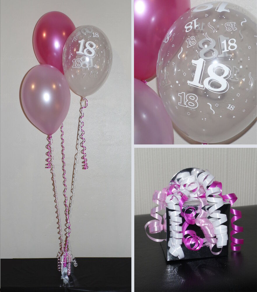 18 Birthday Decorations
 18th Birthday Balloons DIY Party Decoration Kit Clusters