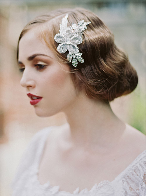 1920 Wedding Hairstyles
 1920 s Inspired Bridal Hair Accessories