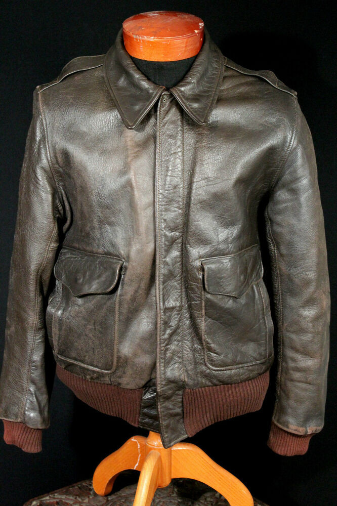 1950'S Mens Hairstyles
 VINTAGE 1950 S HEAVY BROWN LEATHER FLIGHT STYLE JACKET