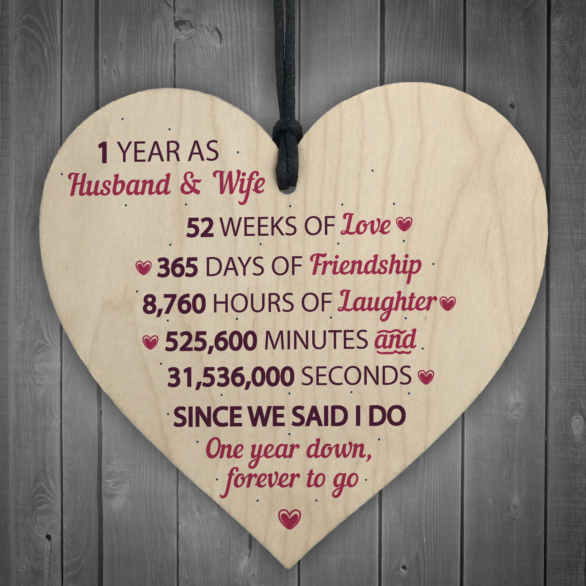 1st year wedding anniversary gift ideas