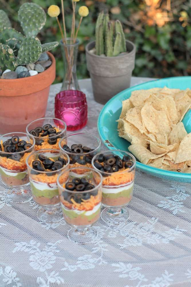 1St Birthday Party Food Ideas Recipes
 Cactuses & cocktails fiesta birthday party food See more