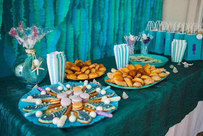 1St Birthday Party Food Ideas Recipes
 Kara s Party Ideas Adorable Under the Sea 1st birthday
