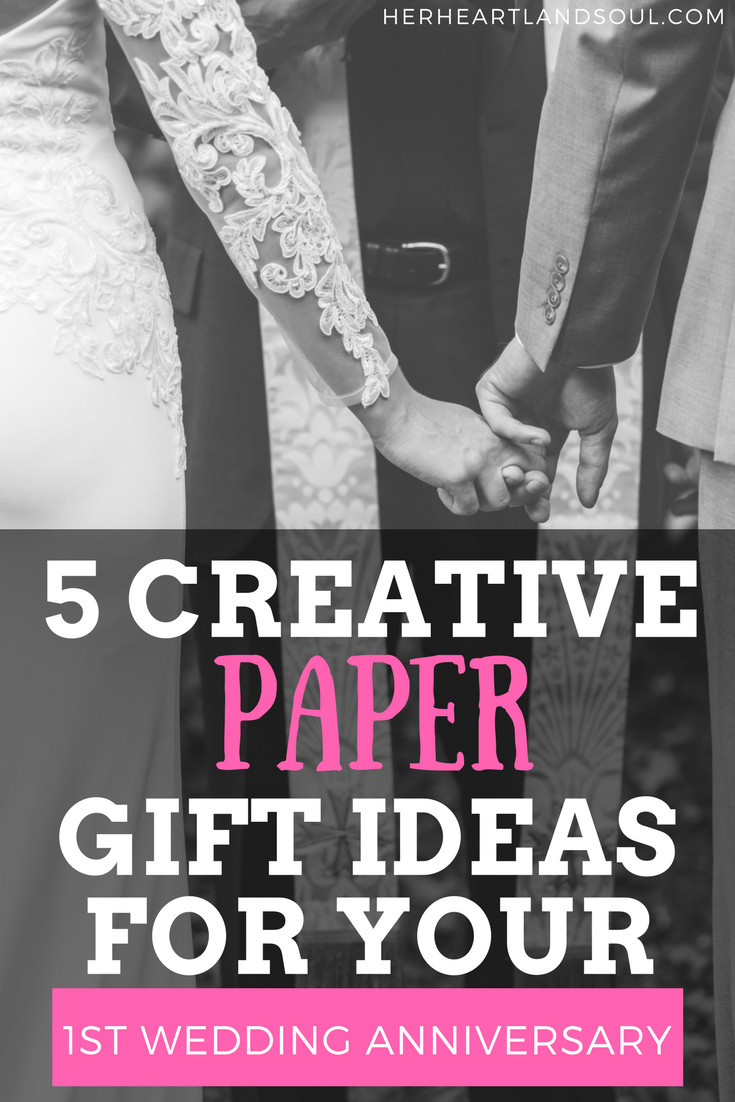 1st Wedding Anniversary Gifts
 5 Creative Paper Gift Ideas for Your 1st Wedding Anniversary