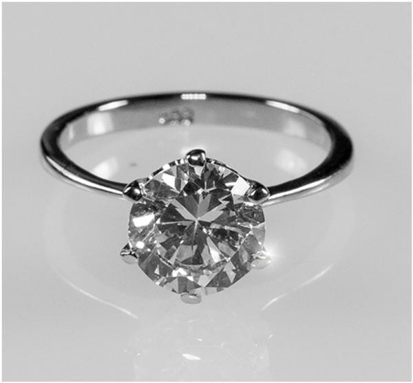 2 Carat Diamond Solitaire Engagement Ring
 TEMILA ROUND CUT SOLITAIRE ENGAGEMENT RING