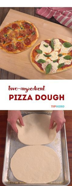 2 Ingredient Pizza Dough
 Check out 2 ingre nt pizza dough It s so easy to make