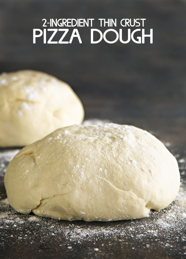 2 Ingredient Pizza Dough
 Easy 2 Ingre nt Pizza Dough Kleinworth & Co
