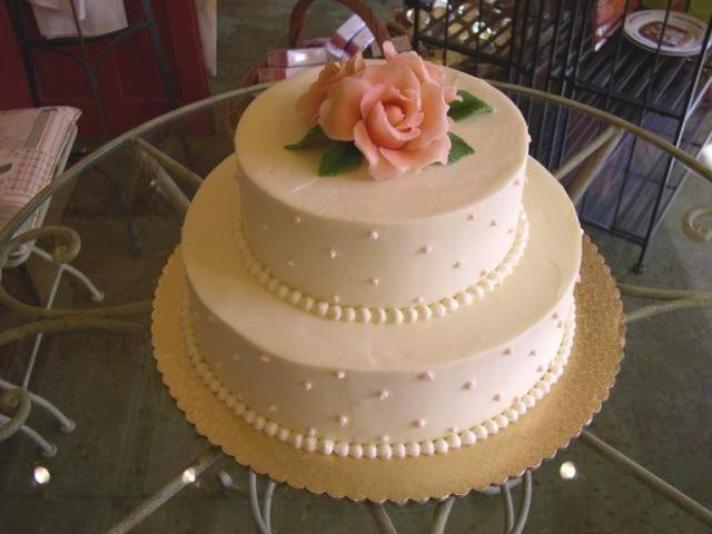 2 Layer Wedding Cakes
 Wedding Cake with 2 Layer Roses 2 ments