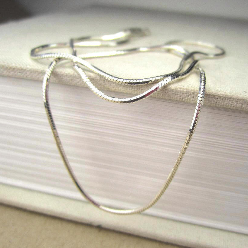 20 Inch Necklace Chain
 20 Inch Silver Necklace Chain 925 Sterling Silver Finished