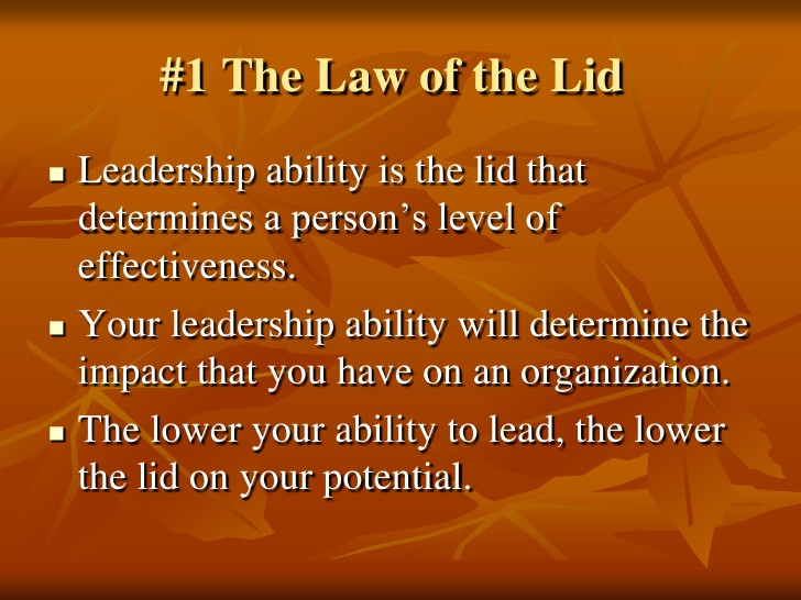 21 Irrefutable Laws Of Leadership Quotes
 21 irrefutable laws of leadership john c maxwell