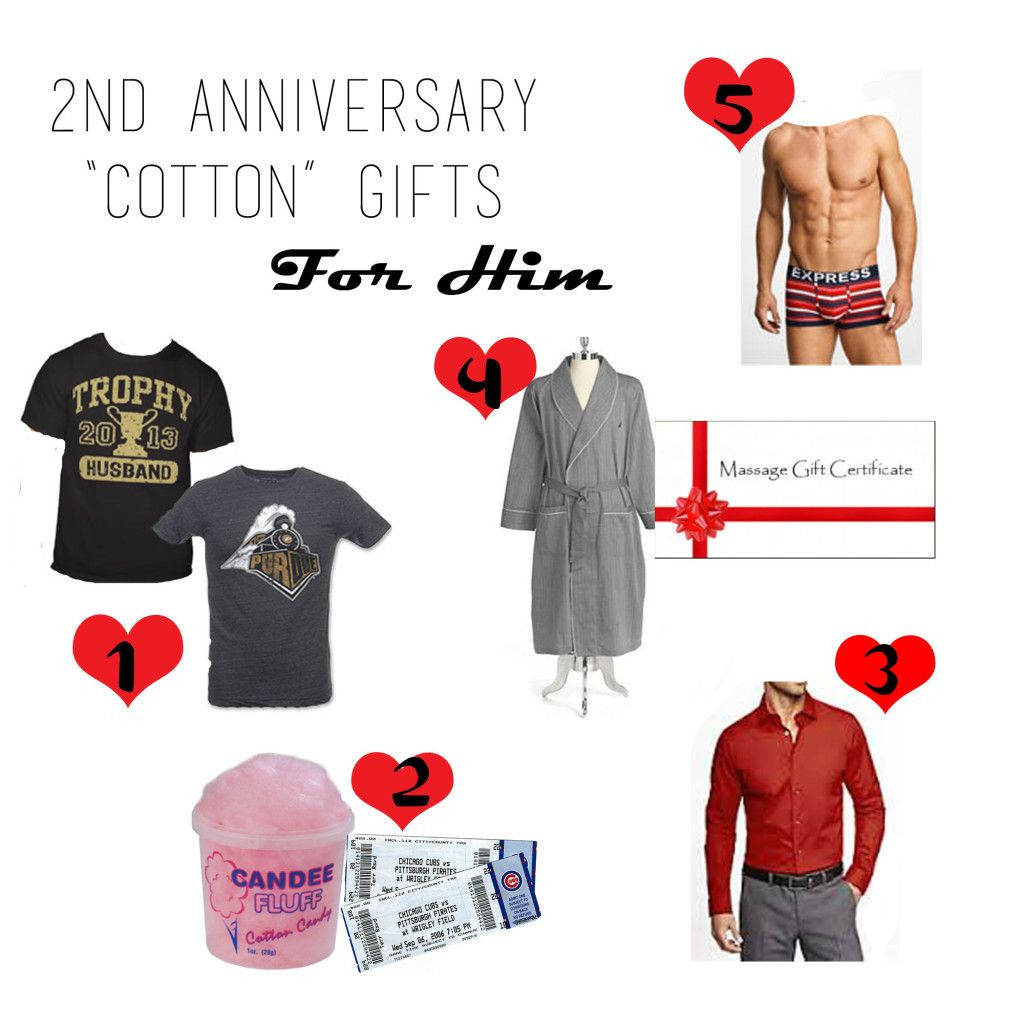 2Nd Anniversary Gift Ideas Cotton
 2nd Anniversary "Cotton" Gift Guide For Him love the cotton candy tickets idea