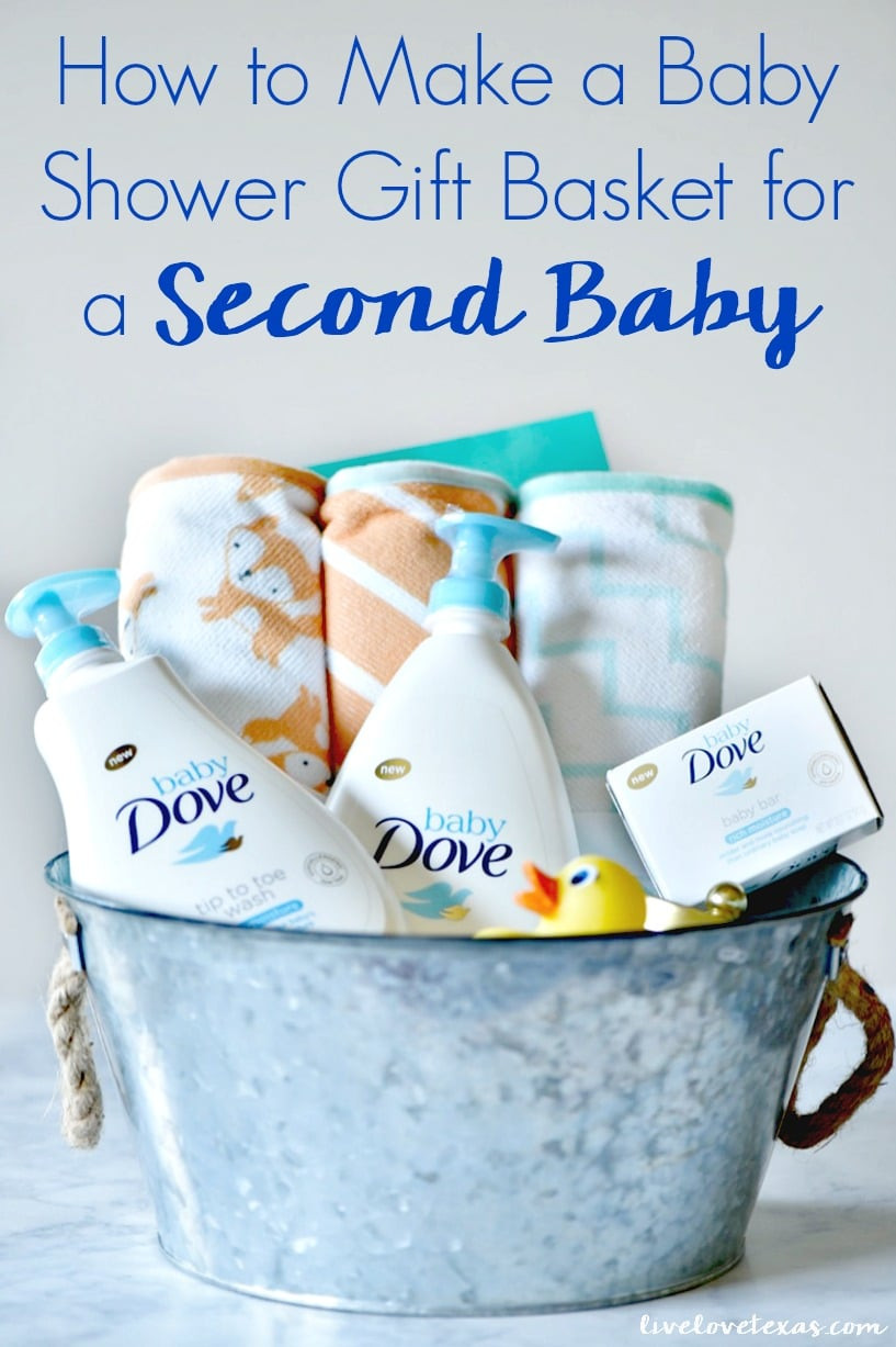 2Nd Baby Gifts
 How to Make a Baby Shower Gift Basket for a Second Baby