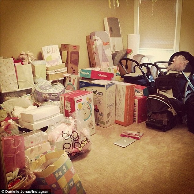 2Nd Baby Gifts
 Kevin Jonas and pregnant wife Danielle indulge themselves