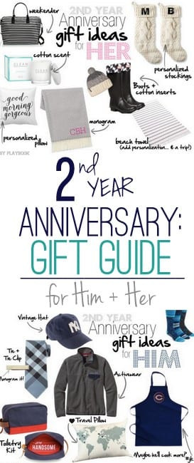 2Nd Year Anniversary Gift Ideas For Him
 2nd Anniversary Gift Ideas for Him and Her