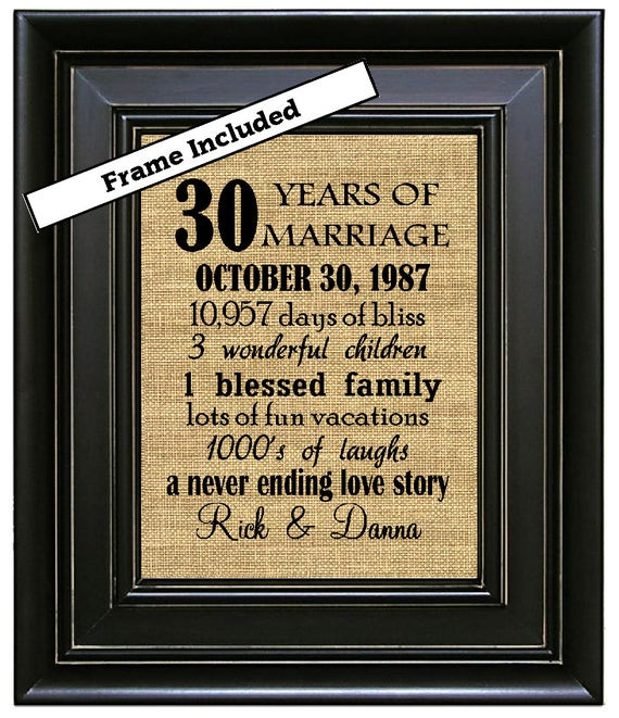 The 24 Best Ideas for 30 Year Wedding Anniversary Gifts - Home, Family ...