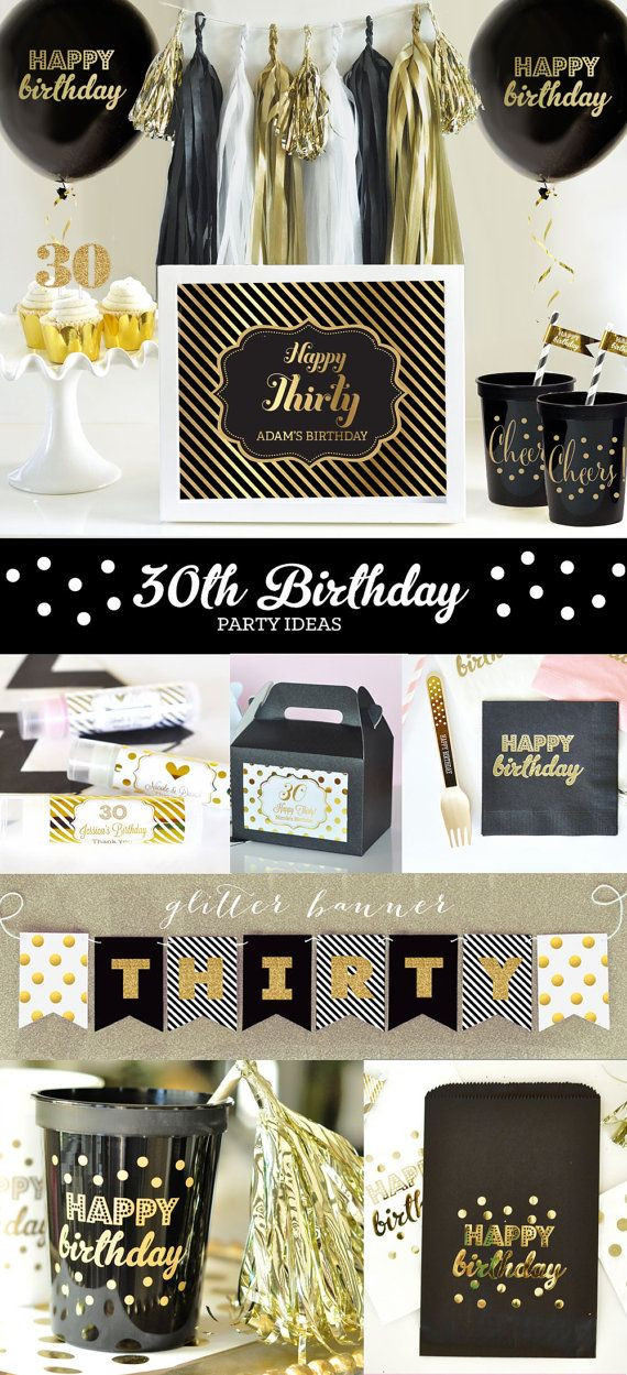 30th Birthday Decorations For Him
 30th Birthday Ideas 30th Birthday Decorations Sign for