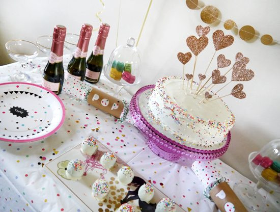 30Th Birthday Dinner Party Ideas
 A Happy Belated Birthday your confetti out and