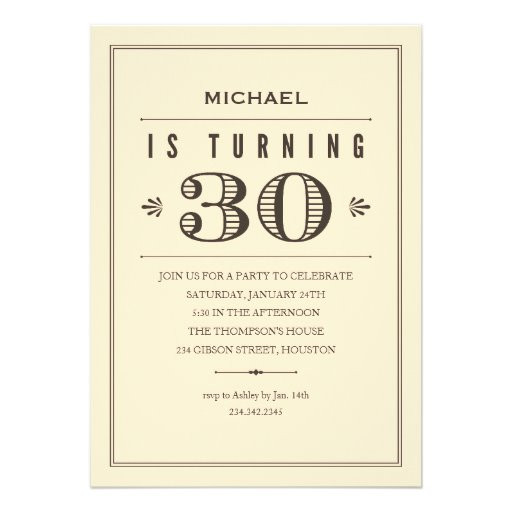 30th Birthday Party Invitations
 30th Birthday Quotes For Invitations QuotesGram