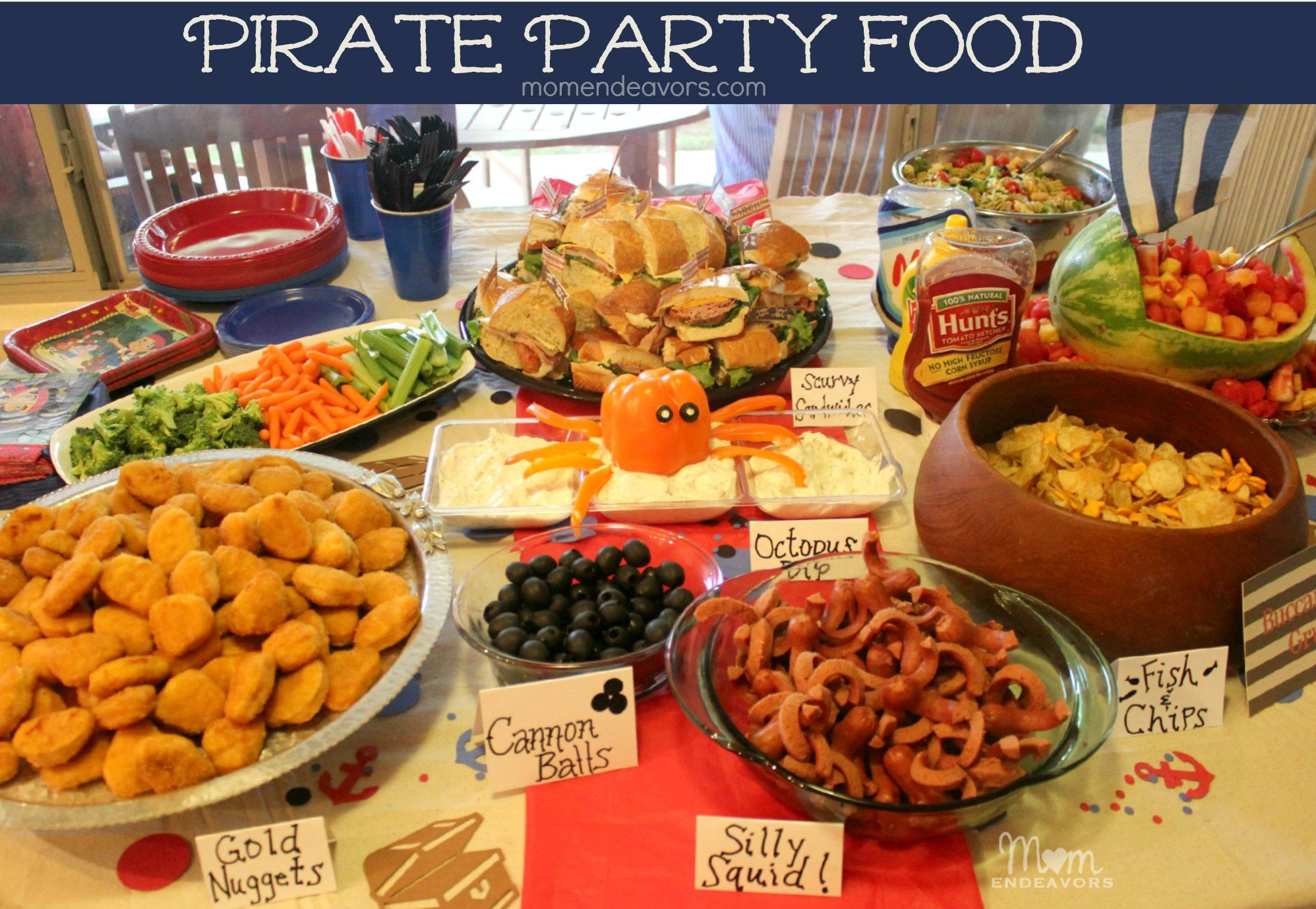3Rd Birthday Party Food Ideas
 Jake and the Never Land Pirates Birthday Party Food Ideas