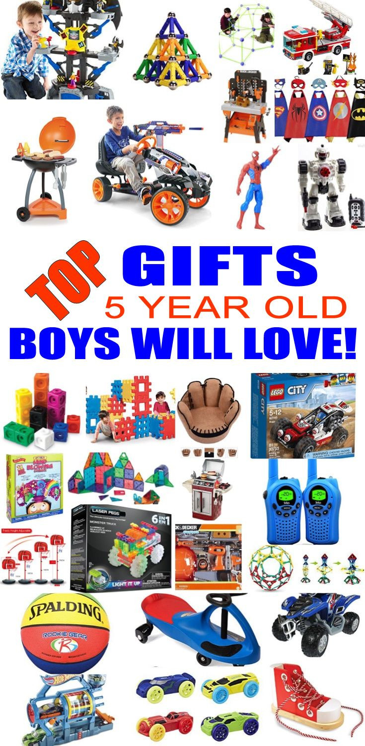 4 Year Old Boy Birthday Gifts
 Top Gifts 5 Year Old Boys Want
