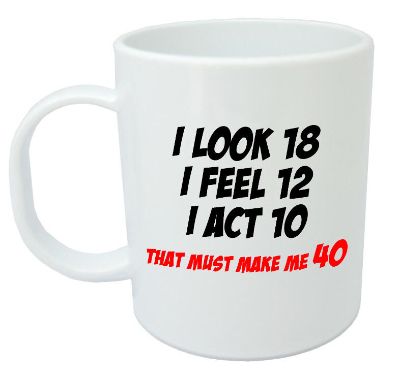40th Birthday Gifts Men
 Makes Me 40 Mug Funny 40th Birthday Gifts Presents for