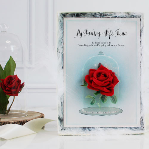 40th Wedding Anniversary Gift
 40th wedding anniversary t ideas for wife husband parents