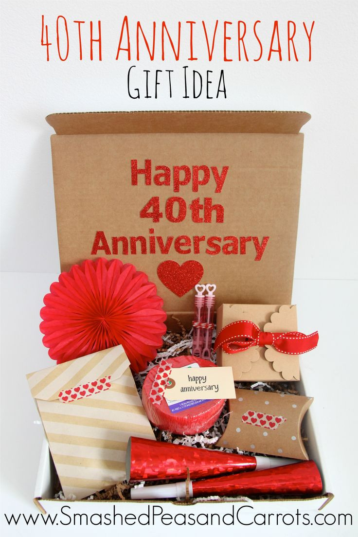 40th Wedding Anniversary Gift Ideas For Parents
 25 unique 40th anniversary ts ideas on Pinterest